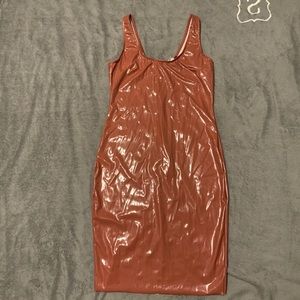 Fashion Nova Latex Dress